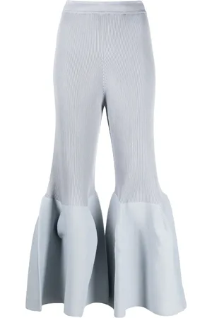 CFCL Pantalones capri con diseño acampanado