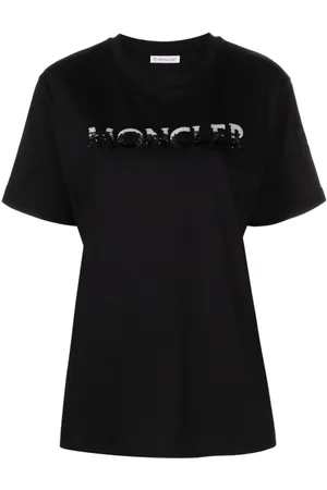 Moncler Playera con detalles de lentejuelas