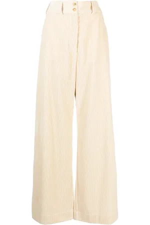 Etro Pantalones de pana anchos