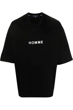 Comme des Garçons Playera con eslogan estampado