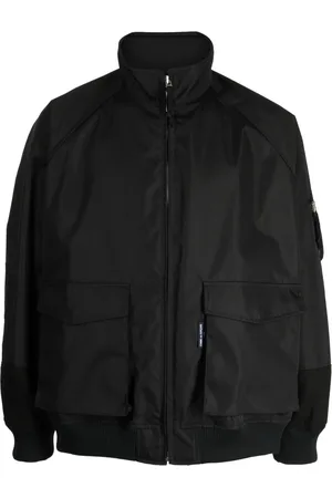 Comme des Garçons Chamarra con cuello alzado y cierre