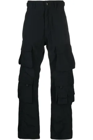 MARTINE ROSE Pantalones cargo con parche del logo