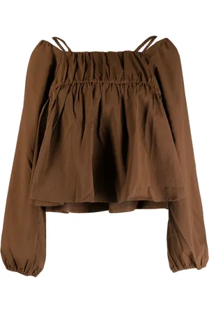 tout a coup Blusa con dobladillo acampanado