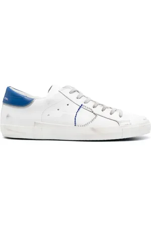 Philippe model Tenis bajos con efecto envejecido