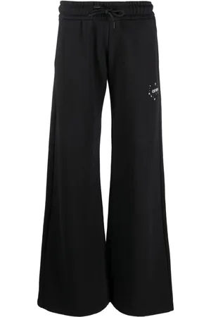OFF-WHITE Pants con logo estampado