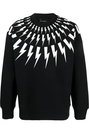 Neil Barrett Sudadera con motivo Thunderbolt