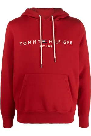 Tommy Hilfiger Hoodie con logo bordado