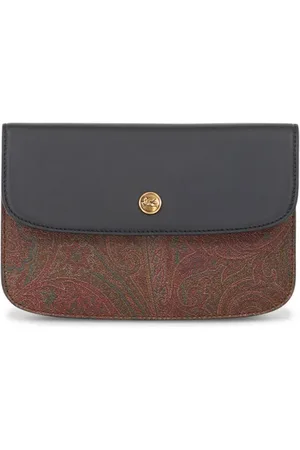 Etro Cartera con motivo de cachemira