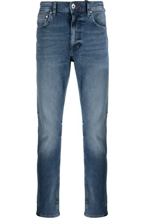 Tommy Hilfiger Skinny jeans tapered con tiro medio