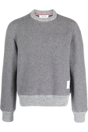 Thom Browne Suéter con cuello redondo