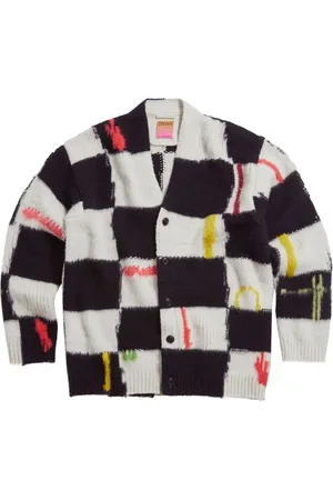 Ermenegildo Zegna Cárdigan a cuadros de x The Elder Statesman