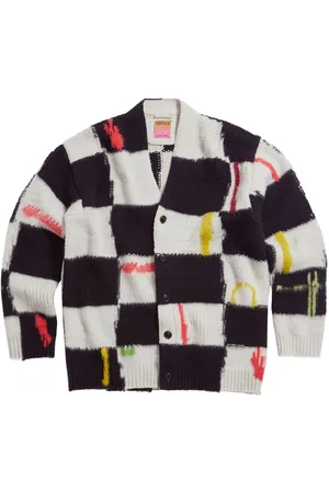 Ermenegildo Zegna Cárdigan a cuadros de x The Elder Statesman