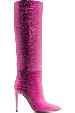 PARIS TEXAS Botas con efecto de piel de cocodrilo
