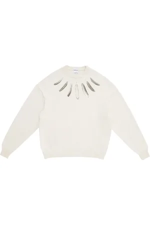MARCELO BURLON Suéter con cuello redondo