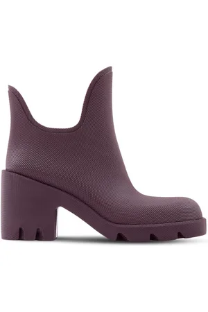 Burberry Botas slip-on con puntera redonda y tacón de 70mm