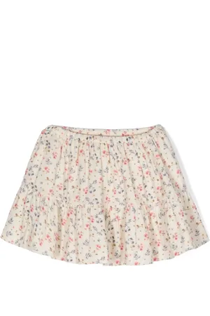 BONPOINT Falda a capas con estampado floral