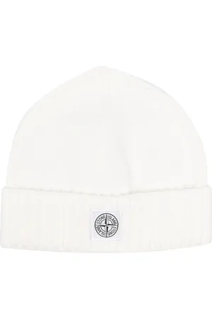 Stone Island Gorro con parche del logo