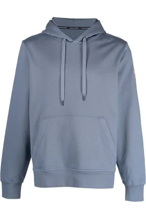Canada Goose Hoodie con parche del logo