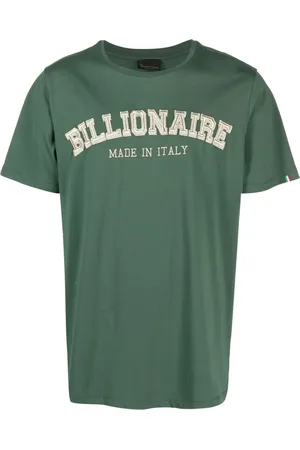 BILLIONAIRE Playera con logo bordado