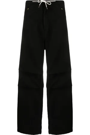 DARKPARK Pantalones con cordones en la pretina