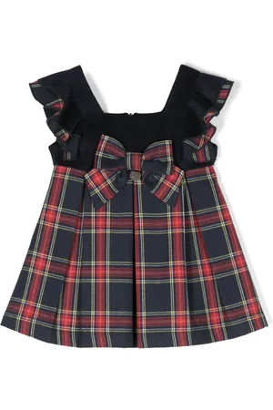 Lapin House Vestido con detalle de moño