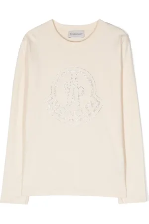 Moncler Playera con detalle del logo y apliques