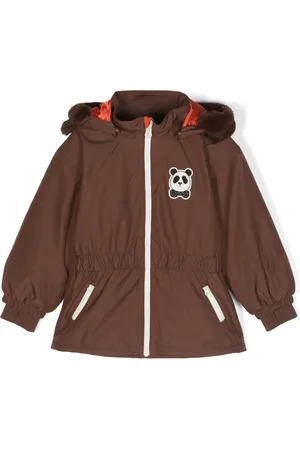 Mini Rodini Impermeable con parche Panda