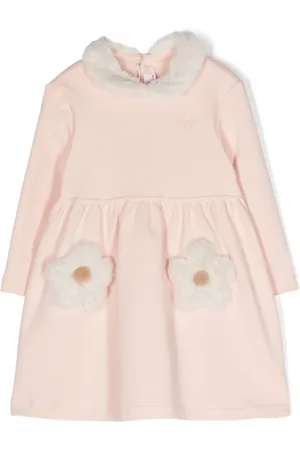 Il gufo Vestido con parche floral