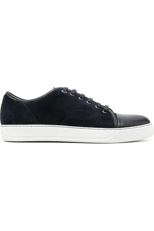 Lanvin Tenis con puntera en contraste