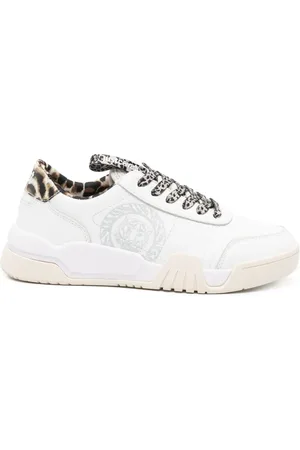 Roberto Cavalli Tenis bajos con motivo Tiger Head