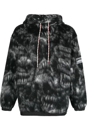 ARIES Hoodie con parche del logo y cordones