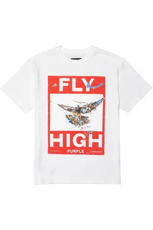Purple Brand Playera con estampado gráfico