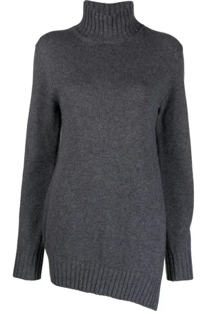 Jil Sander Suéter de tejido gofrado asimétrico