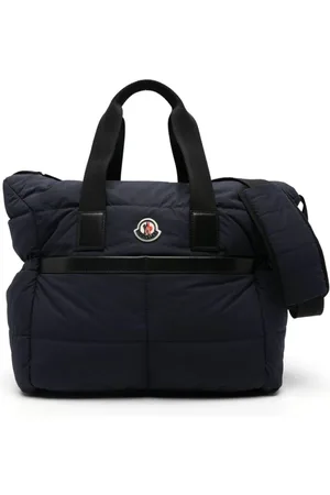 Moncler Pañalera con parche del logo
