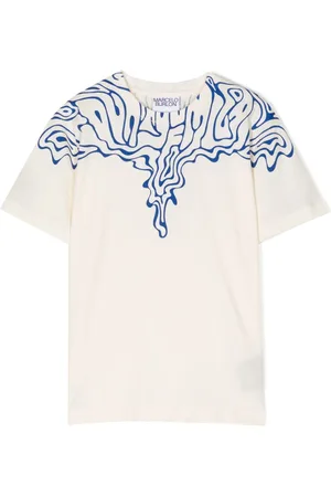 MARCELO BURLON Playera Fluid Wings