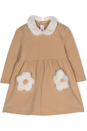 Il gufo Vestido con parche floral