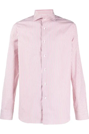 CANALI Camisa con rayas estampadas