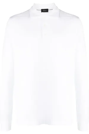 BRIONI Playera tipo polo manga larga