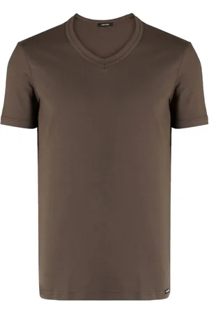 Tom Ford Playera manga corta con cuello en V