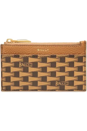 Bally Tarjetero Pennant con motivo del monograma