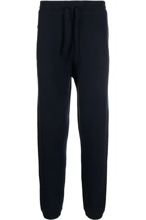 Emporio Armani Pantalones tejidos con diseño recto