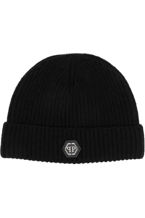 Philipp Plein Gorro con parche del logo