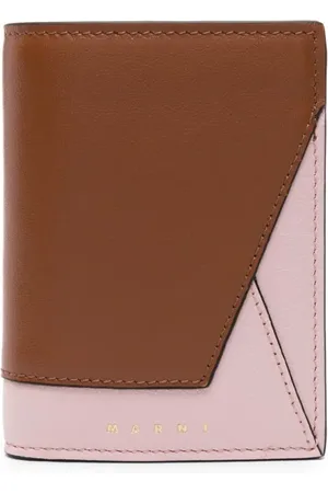 Marni Cartera plegable con diseño color block