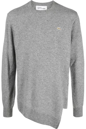 Comme des Garçons Suéter asimétrico de COMME DES GARÇONS SHIRT x Lacoste