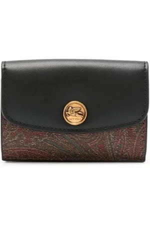 Etro Cartera con motivo de cachemira en jacquard