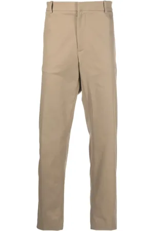 Moncler Pantalones chinos con aplique del logo