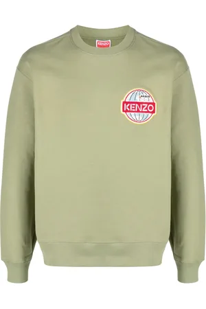 Kenzo Sudadera con logo bordado