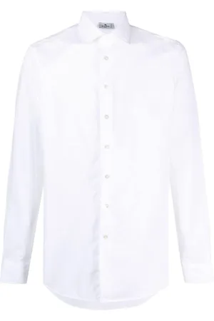 ETRO: Camisa para hombre, Blanco  Camisa Etro 1K5265748 en línea en