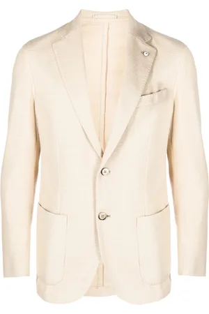 LUIGI BIANCHI MANTOVA Blazer con solapas de muesca
