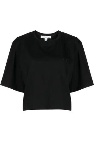 MATÉRIEL by Aleksandre Akhalkatsishvili Playera corta con logo bordado
